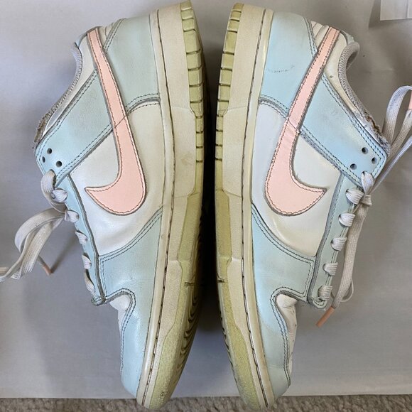 Women's Nike Dunk Low Barely Green Sneakers - Picture 4 of 9